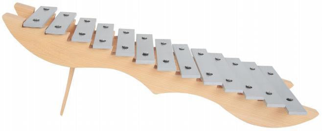 13-Note Trapezoidal Metal Xylophone