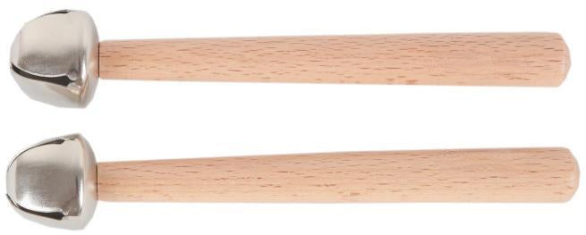 Single Bell Stick Rattle