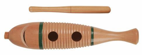 Fish-shaped Wood Block