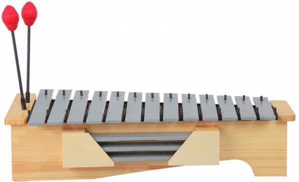 High-Pitched Aluminum Box Xylophone (16-Note Orff Kids' Instrument)
