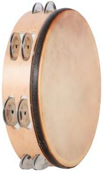 8-inch Double Row Jingles Tambourine