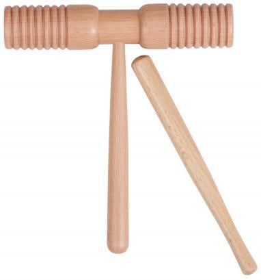 Threaded Double Guiro