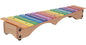 15-Note Colorful Metal Key Bridge-shaped Xylophone